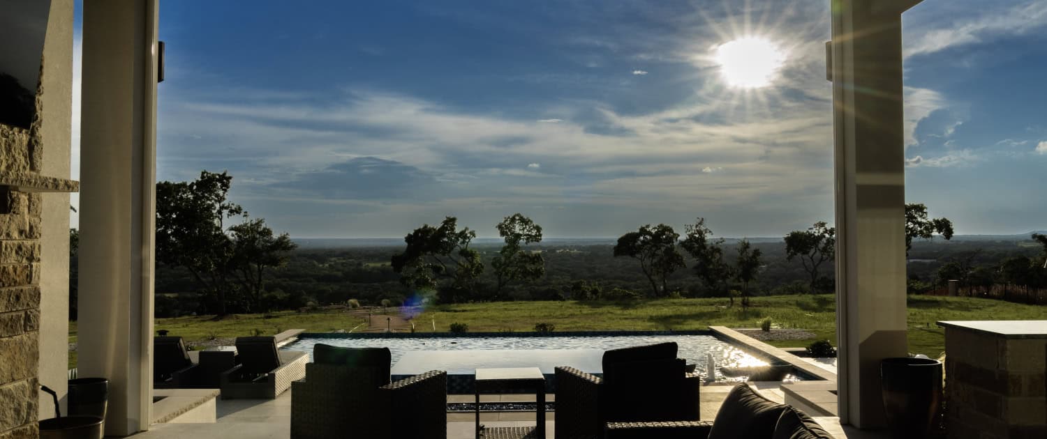 texas hill country view